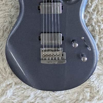 Sterling LK100 Luke Electric Guitar, Rosewood Fingerboard, Bodhi Blue image 1