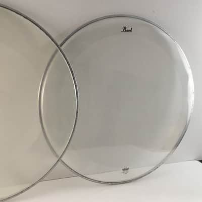 Pearl ProTone Series / Remo Kick Bass Drum Batter Reso Heads 22” Internal Muffle Rings image 4