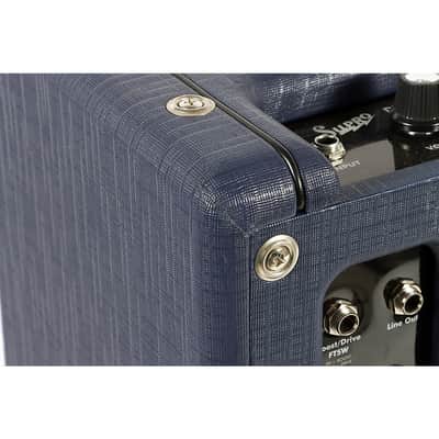 Supro Limited-Edition 1822 Delta King 12 15W 1x12 Tube Guitar Amp Regular Blue image 5