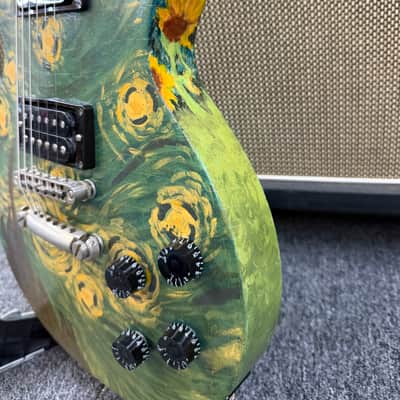 Gibson Les Paul Studio Waukesha Guitar Town Project Starry Night image 2