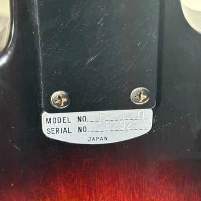 Teisco E-110 Electric Guitar - 1960s - Sunburst - In-House Adjusted image 9