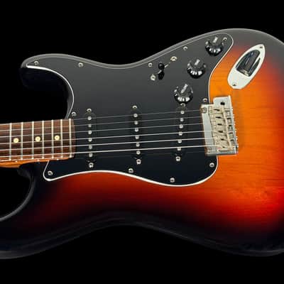 2016 Fender Stratocaster Standard Limited Edition with Solid Rosewood Neck - 3-Tone Sunburst image 2