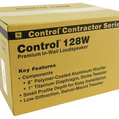 (8) JBL Control 128 W 8" 2-Way In-Wall Speakers For Home/Restaurant/Bar/Cafe image 9