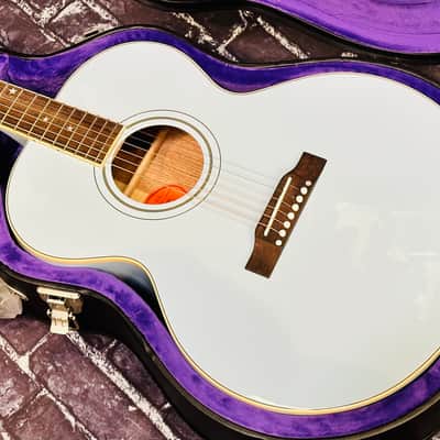 Epiphone J-180 LS Jumbo Ac/El Inspired by Gibson Frost Blue w/Case Auth Dlr #922 image 9