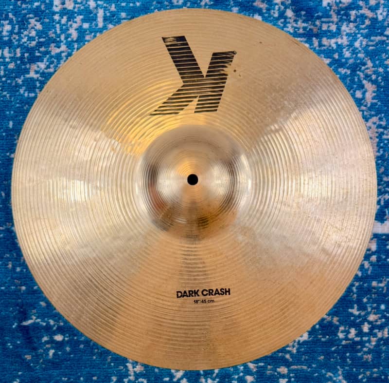 90s 18” Zildjian IAK DARK Crash 1525g image 1