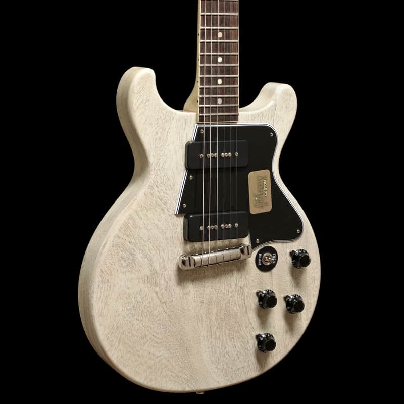 Gibson Custom Les Paul Special Double Cut TV White | Reverb