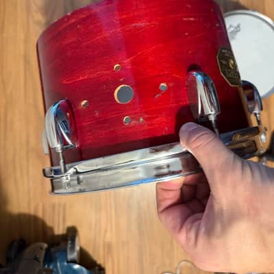 Vintage Gretsch USA concert toms (Read Description) image 9