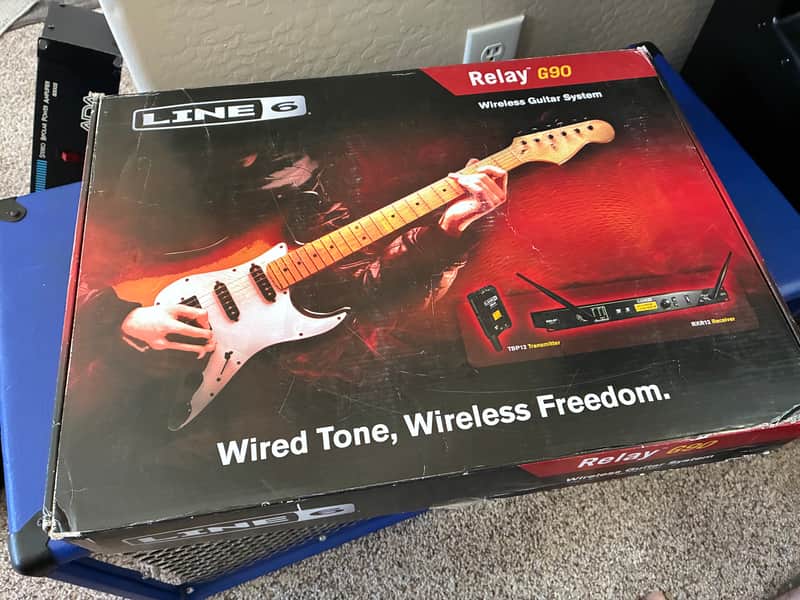 Line 6 Relay G90 Guitar Wireless System 2010s - Black image 1