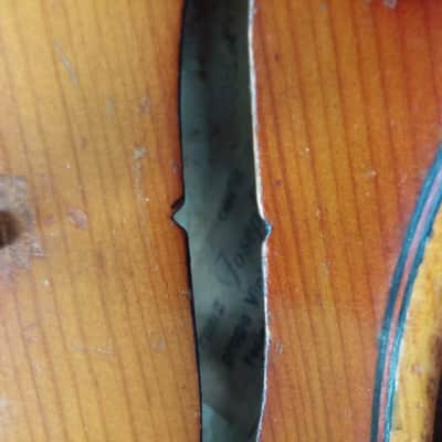 German Made Franz Josef Pfretschner Copy 4/4 Violin  Shop-Tested Set/up image 12