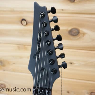 Ibanez RGRB720-BKF Iron Label - Black Flat image 17