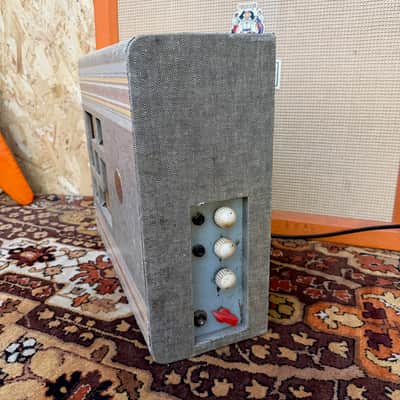 Immagine Vintage 1950s RSA / Selmer TV10 'Deck Chair Fabric' 1x10 Valve Amplifier Combo - 8