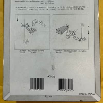 Pearl AX25 Dual Axis Two Way Clamp early-2000's - Chrome image 3