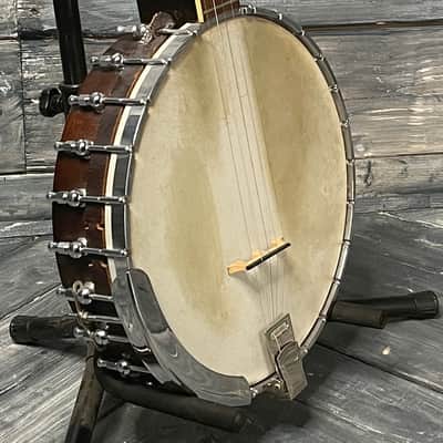 Used Christy 60's Long Neck 5 String Banjo with Hard Shell Case image 4