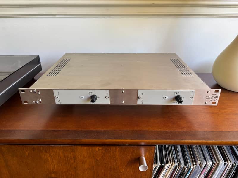 Pair 2x Vintage Siemens U274 Discrete Microphone Preamplifier Racked Sonic World tab telefunken v276 v72 v76 image 1