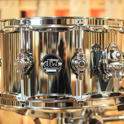 DW 6.5x14 Performance Chrome over Steel Snare Drum - DRPM6514SSCS image 2