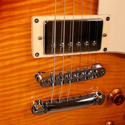 Sire Larry Carlton L7 Electric Guitar - Ebony Fingerboard, Tobacco Sunburst image 6