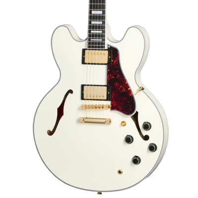 Epiphone 1959 ES-355 Classic White avec étui rigide image 4
