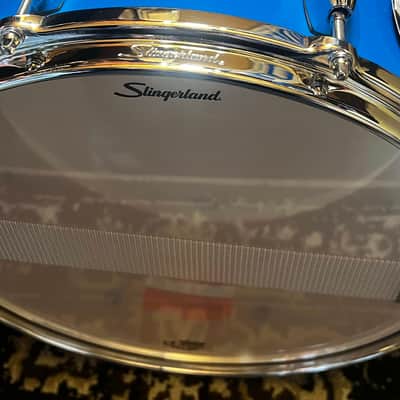 Slingerland 5.5" x 14" Studio King Snare Drum - Lunar Blue Lacquer image 5