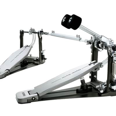 Tama HPDS1TW Dyna-Sync Direct Drive Double Bass Drum Pedal 2019 - Silver / Black image 3