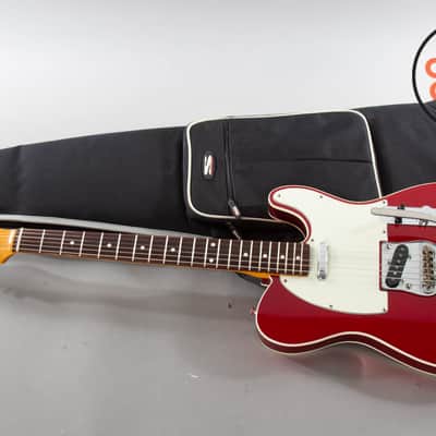 2007 Fender Japan TL62B ’62 Reissue Telecaster Custom Bigsby – Candy Apple Red image 2