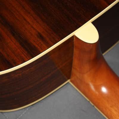 Yamaha FG730S Dreadnought Solid Sitka Top / Rosewood Acoustic Guitar 2008 Cherry Burst image 16