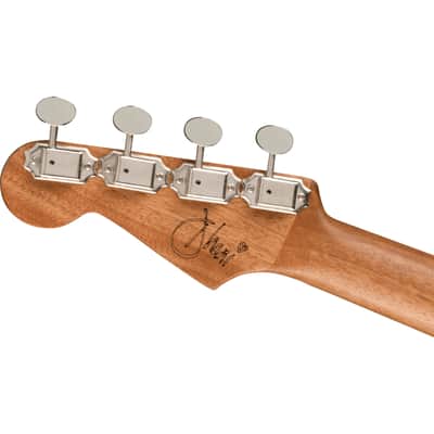 Fender Dhani Harrison Ukulele Turquoise - Tenor Ukulele image 7