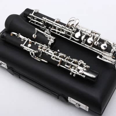 Oboe C key Ebonite Body 3rd Octave left F Resonance Nice Sound New image 1