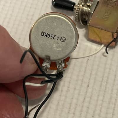 1990's Japan Jackson Professional King V Guitar Control Electronics Wiring Harness image 6