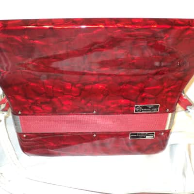 Vintage Borsini Bros. Gaviani Special Italian Accordion w/ Case image 6