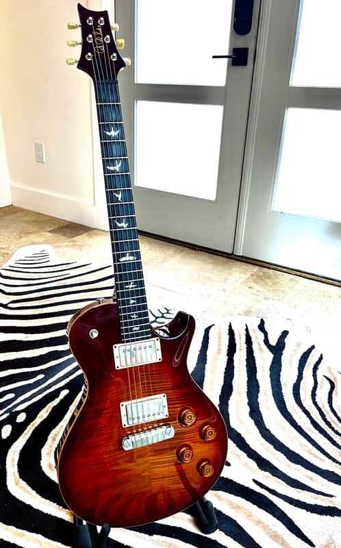 PRS Singlecut 2001 - Cherry Sunburst 10 Top | Reverb