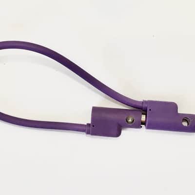 Banana patch cable 15cm purple image 3