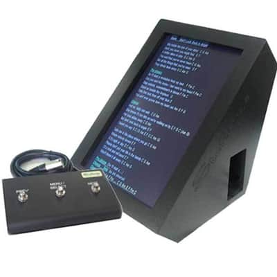 Stageprompter On Stage Teleprompter to Display Lyrics for Musicians image 1