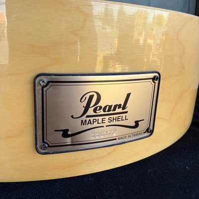 Pearl Free-Floating Maple 4x14" Piccolo Shell Only in Natural Gloss (Rm4) image 2