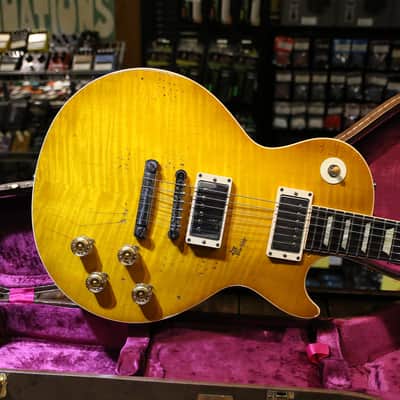 Gibson Custom Shop Paul Kossoff '59 Les Paul Standard (Murphy Aged) 2012 - Aged Green Lemon Burst image 3