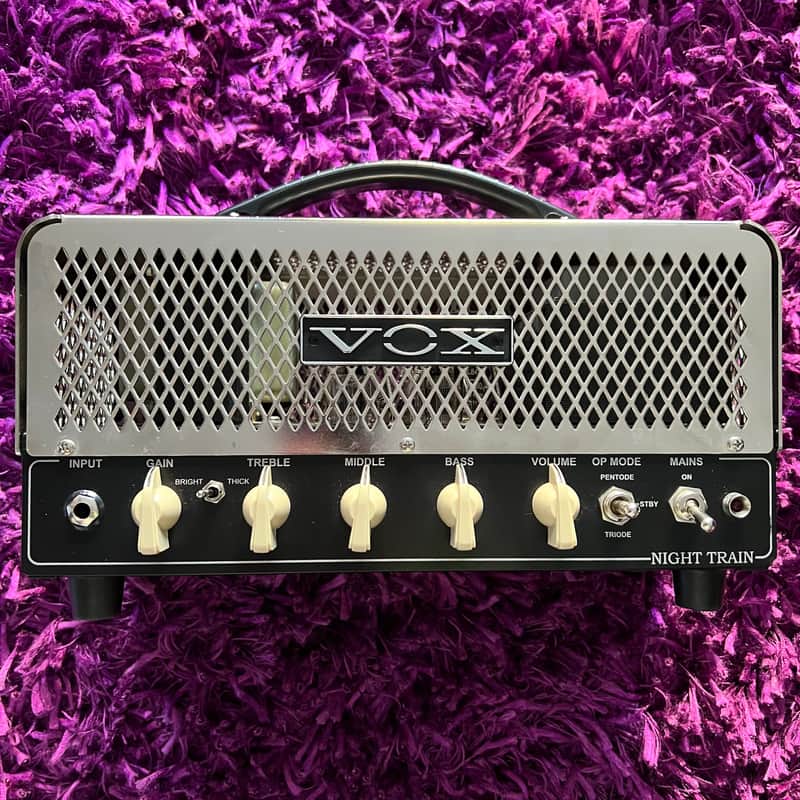 Vox NT15H G2 Night Train 15W Tube Guitar Head 2010s Black image 1