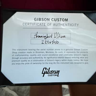 Gibson Hummingbird Ultima 2024 - Emerald Green image 9