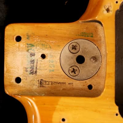 1975 Fender Stratocaster - Natural w/Original Floyd Rose Locking Tremelo. image 22