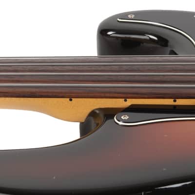 Vintage Fender Fretless Precision Bass Sunburst 1974 image 7