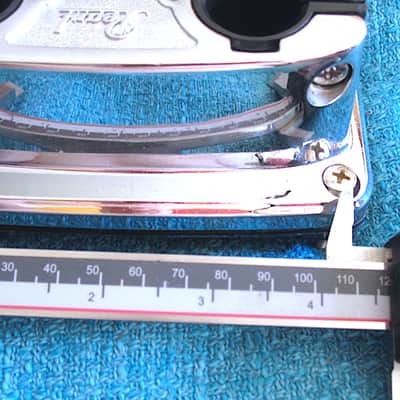 Pearl BB3 Bass Drum Bracket 2010s - Chrome image 8