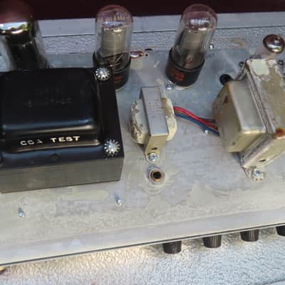 FENDER DELUXE REVERB early 1968 SILVERFACE BLACKFACE AB763 1 OWNER w/ COVER MINT! ORIGINAL RECEIPT! MOTOWN! image 14