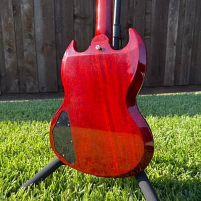 Gibson Custom Shop '61 Les Paul SG Standard Reissue - 2024- VOS Faded Cherry image 4