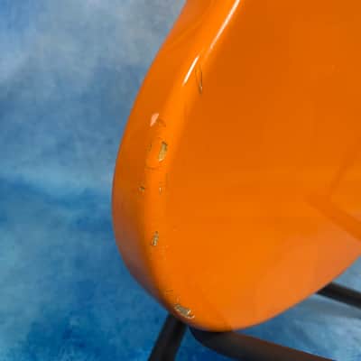 Fender Japan MG-73 CO Mustang Reissue Capri Orange MIJ image 17