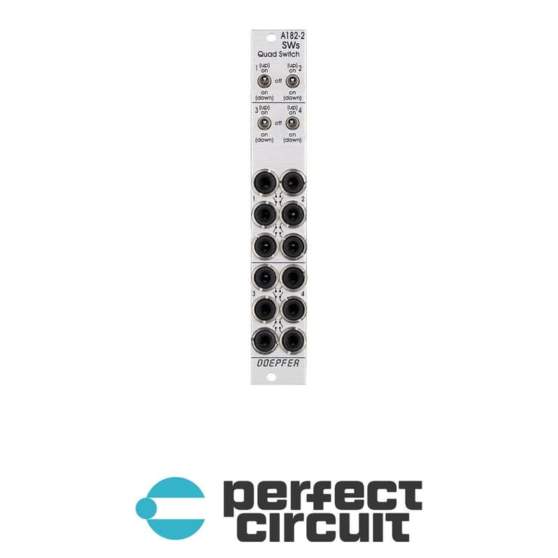 Doepfer A-182-2 Quad Switch (Slim Line) image 1