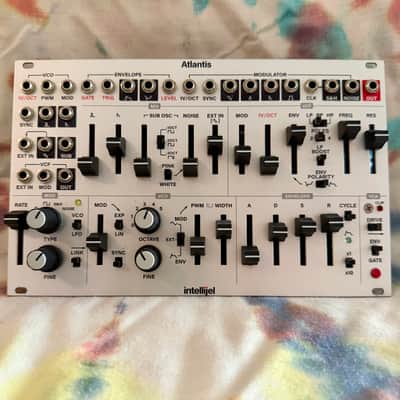 Intellijel Atlantis Dual Oscillator Synth Voice Eurorack Synth Module 2015 - Present - Silver image 1