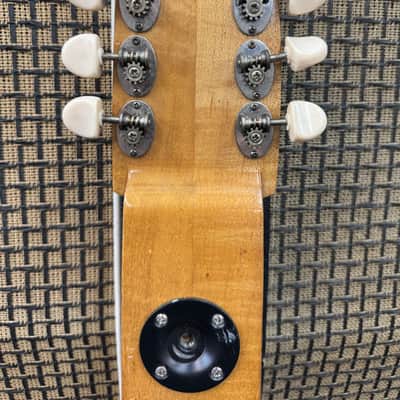 Teisco Lap Steel 50s-60s With Case Natural image 11