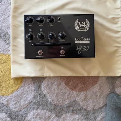 Victory Amps V4 The Countess Valve Overdrive/Preamp 2018 - Black image 2