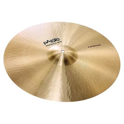 Paiste 18" Formula 602 Classic Paperthin Crash Cymbal