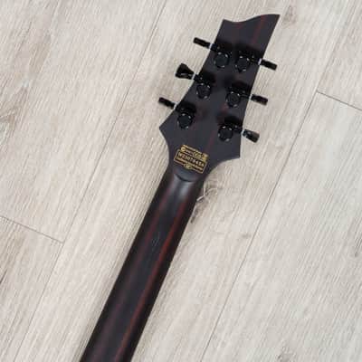 Mint Schecter John Browne Tao-6 Guitar, Ebony Fretboard, Satin Trans Purple image 9