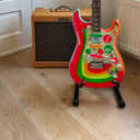 Fender Artist Series George Harrison Rocky Stratocaster 2022 - Sonic Blue / Custom Art