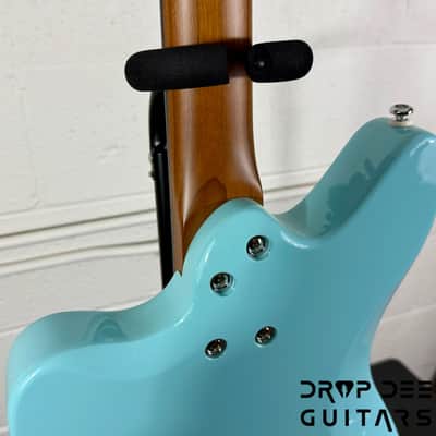 Balaguer 10th Anniversary Growler Classic Electric Guitar w/ Case - Sky Blue Gloss image 12